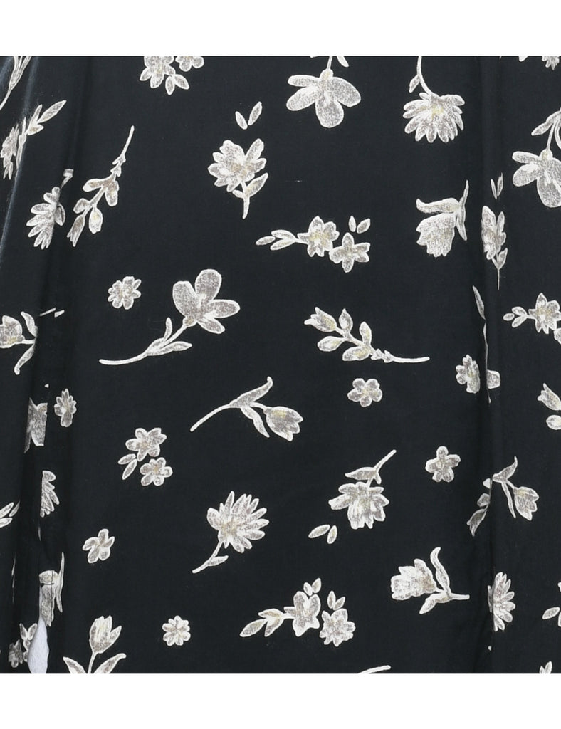 Floral Print Dress - M