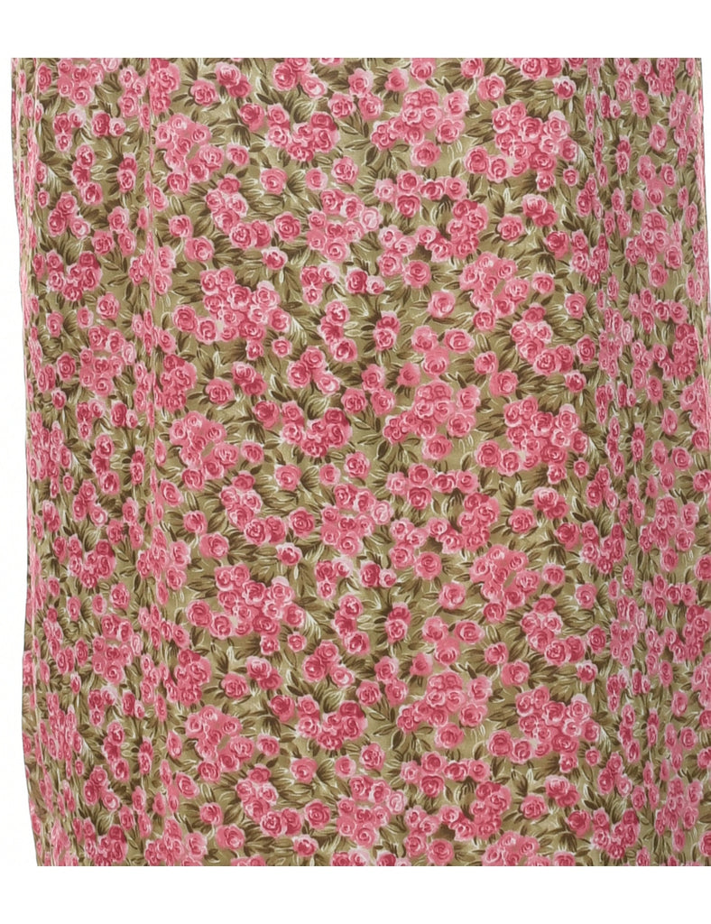 Floral Print Dress - M