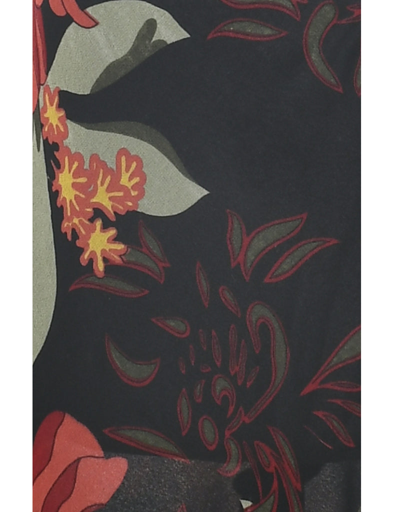 Floral Print Dress - M
