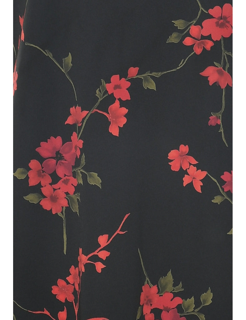 Floral Print Dress - M