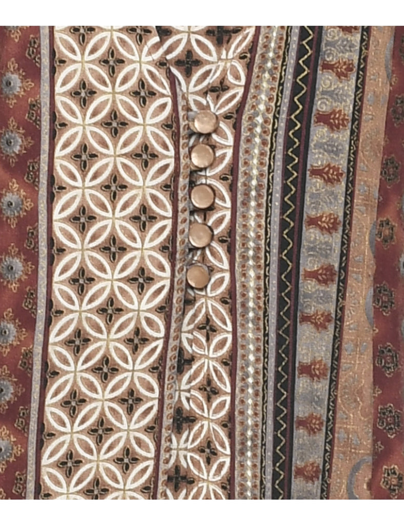 Floral Print Dress - M