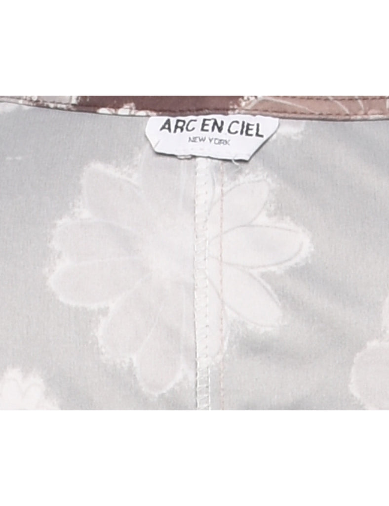 Floral Print Dress - M