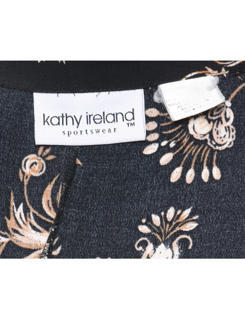 Floral Print Dress - M