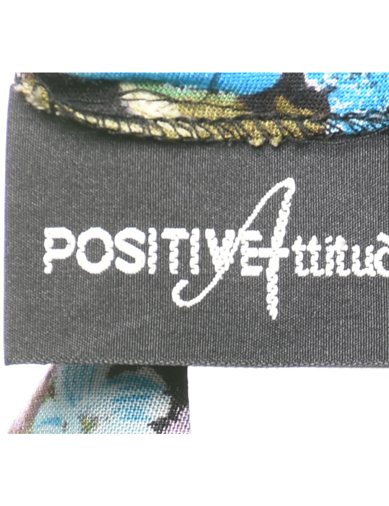 Floral Print Dress - L