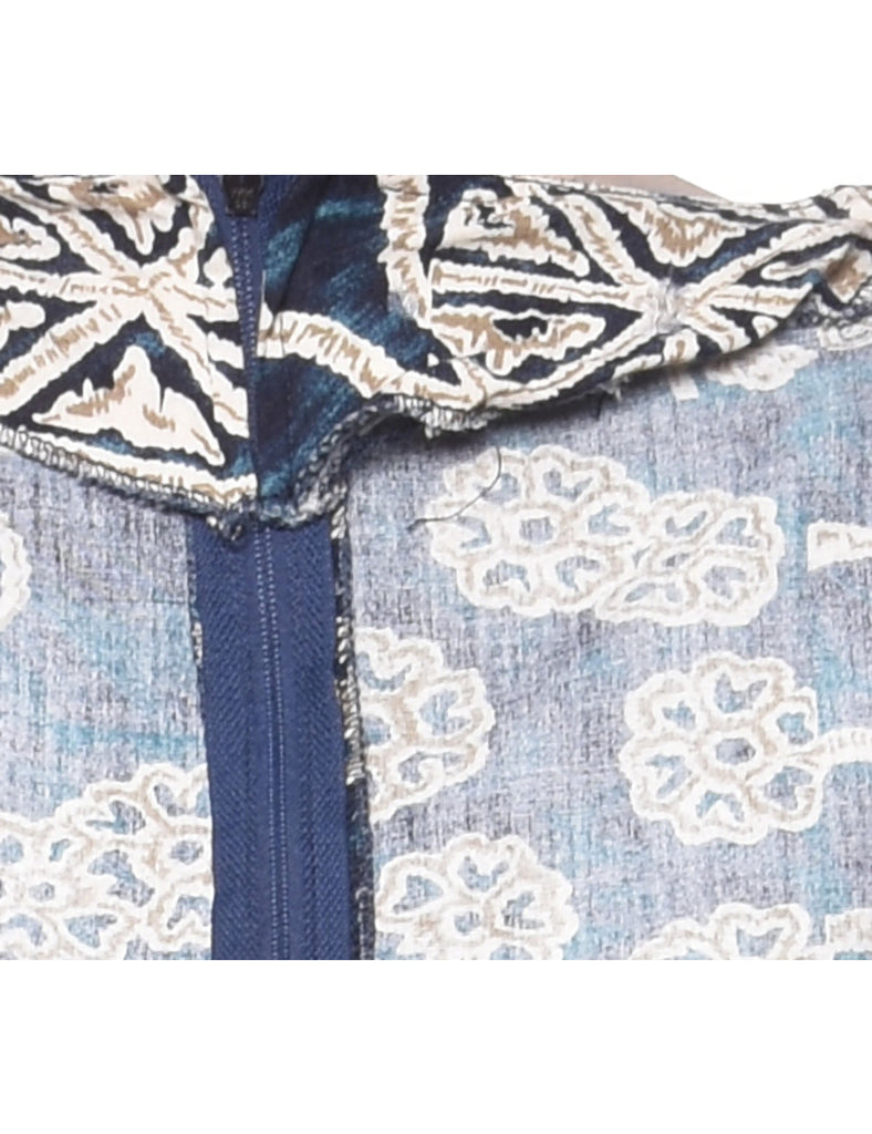 Floral Print Dress - L