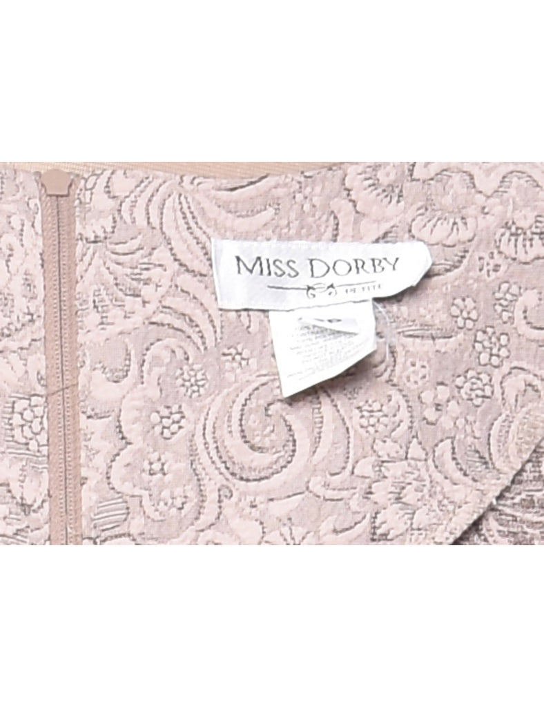 Floral Print Dress - L