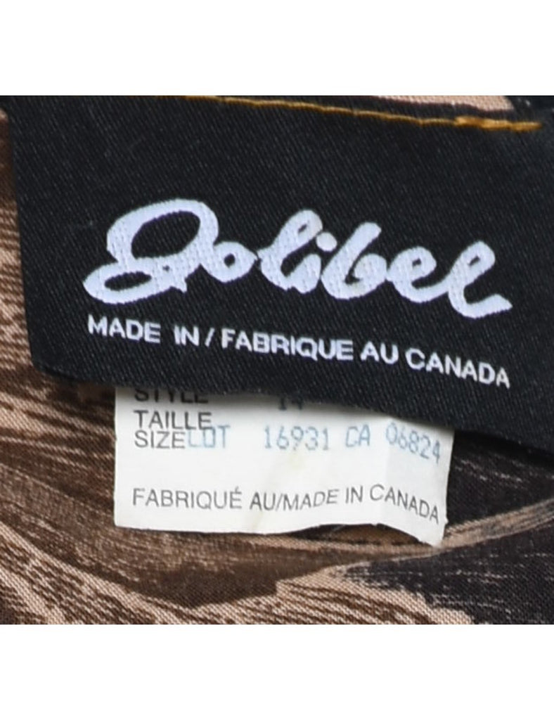 Floral Print Dress - L