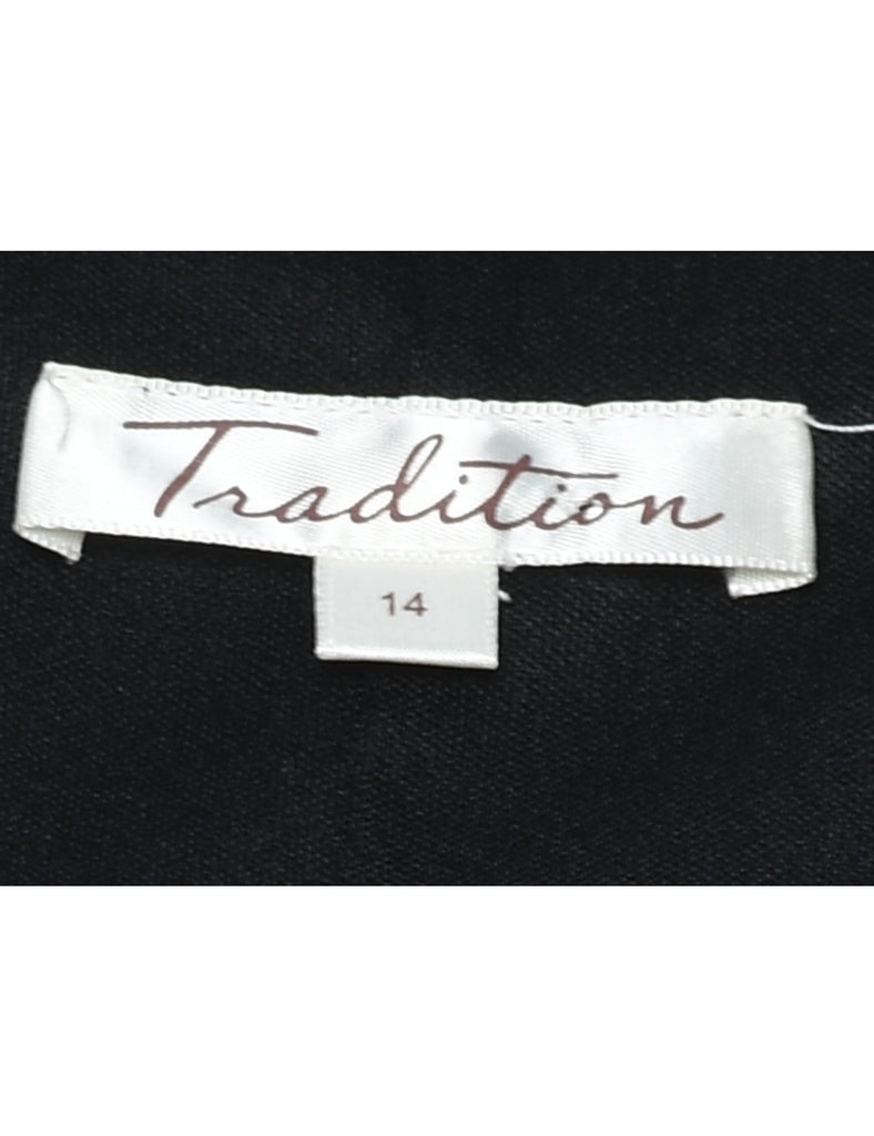 Floral Print Dress - L