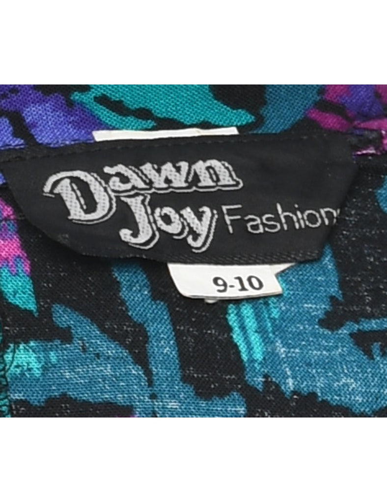 Floral Print Dress - M