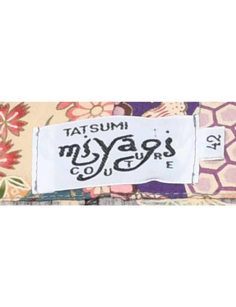 Floral Print Dress - M