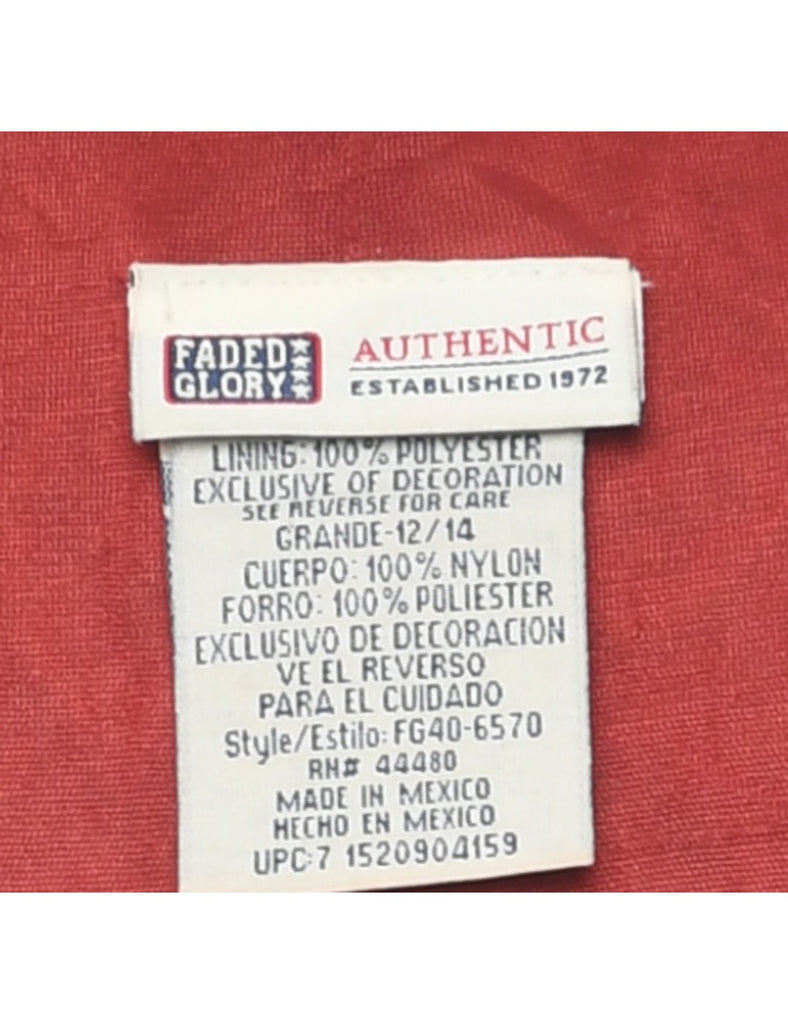 Floral Print Dress - L