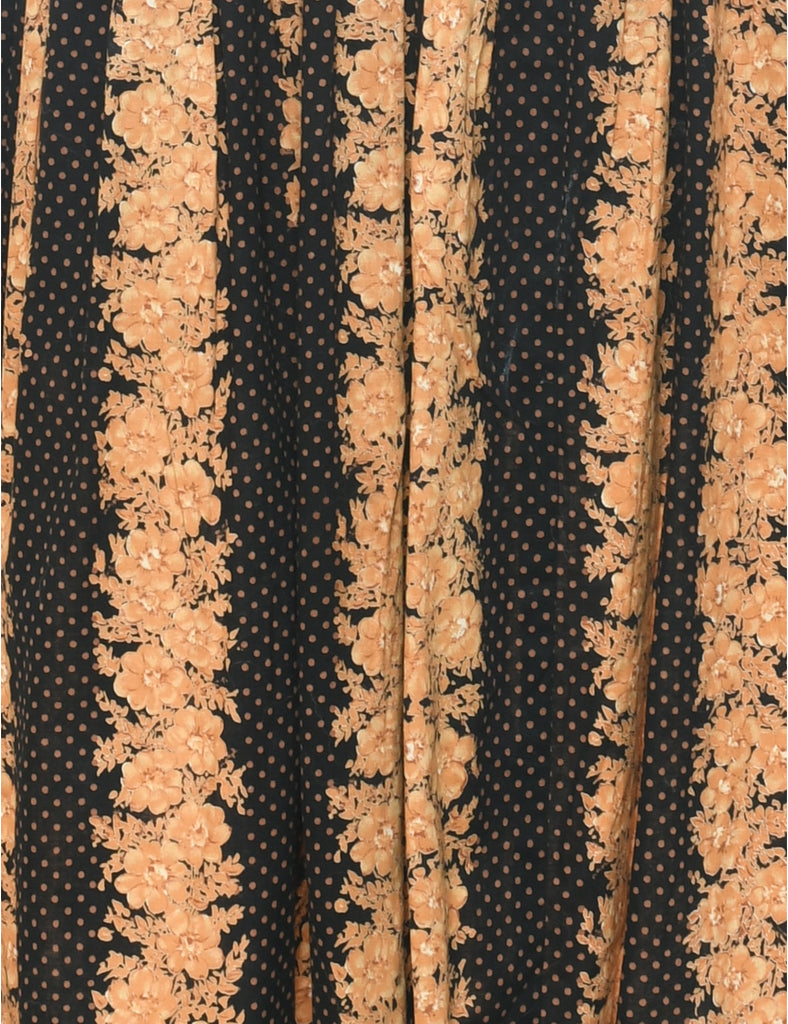 Floral Print Dress - M