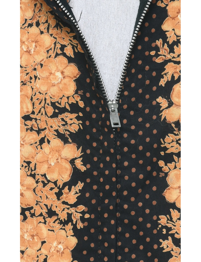 Floral Print Dress - M