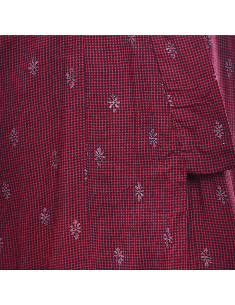 Floral Print Full Length Kimono - M