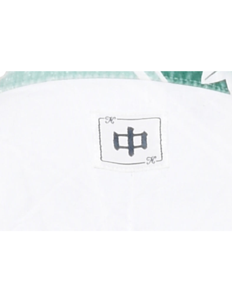 Floral Print Full Length Kimono - L