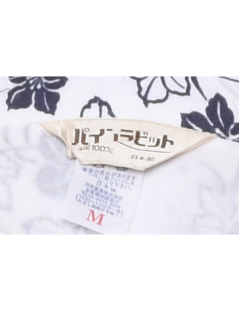 Floral Print Full Length Kimono - M