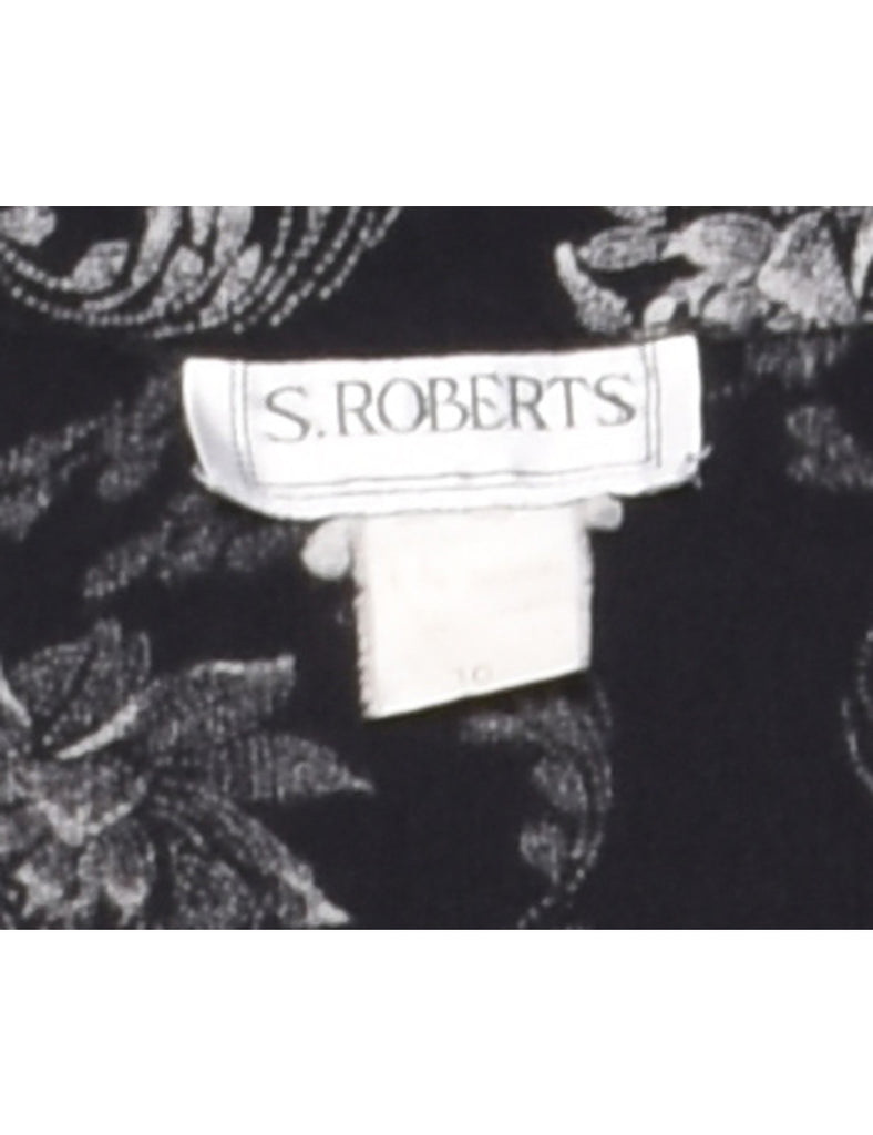 Floral Print Maxi Dress - M