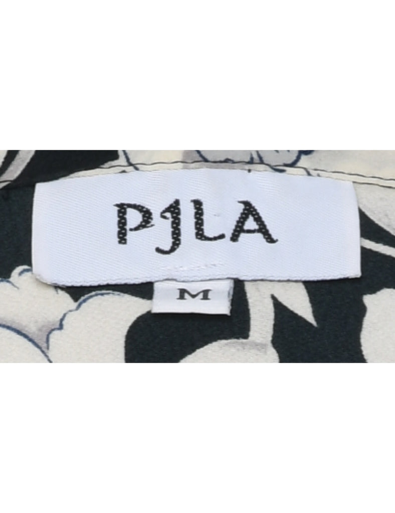 Floral Print Maxi Dress - M