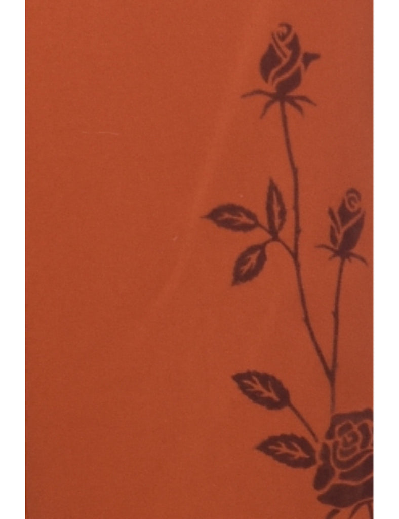 Floral Print Trousers - W29 L26