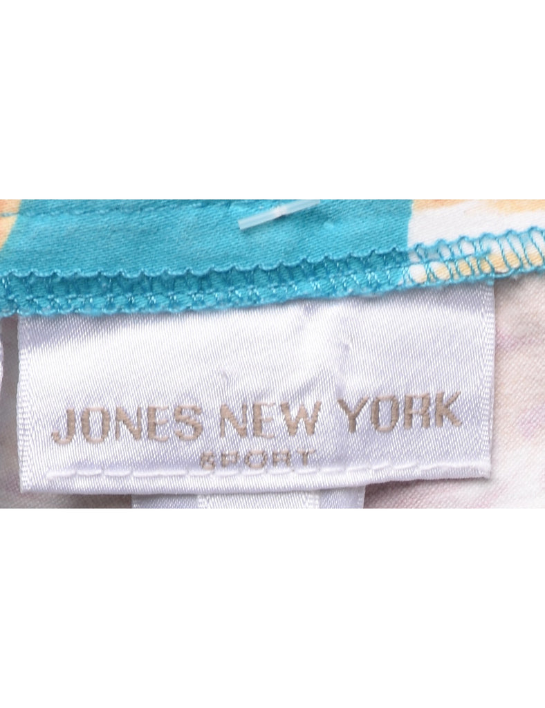 Floral Print Trousers - W36 L23