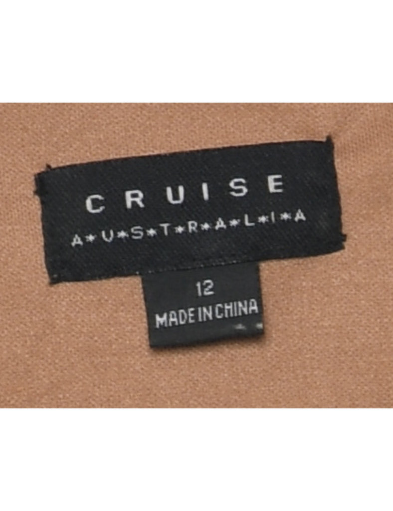 Floral Print Y2K Dress - M