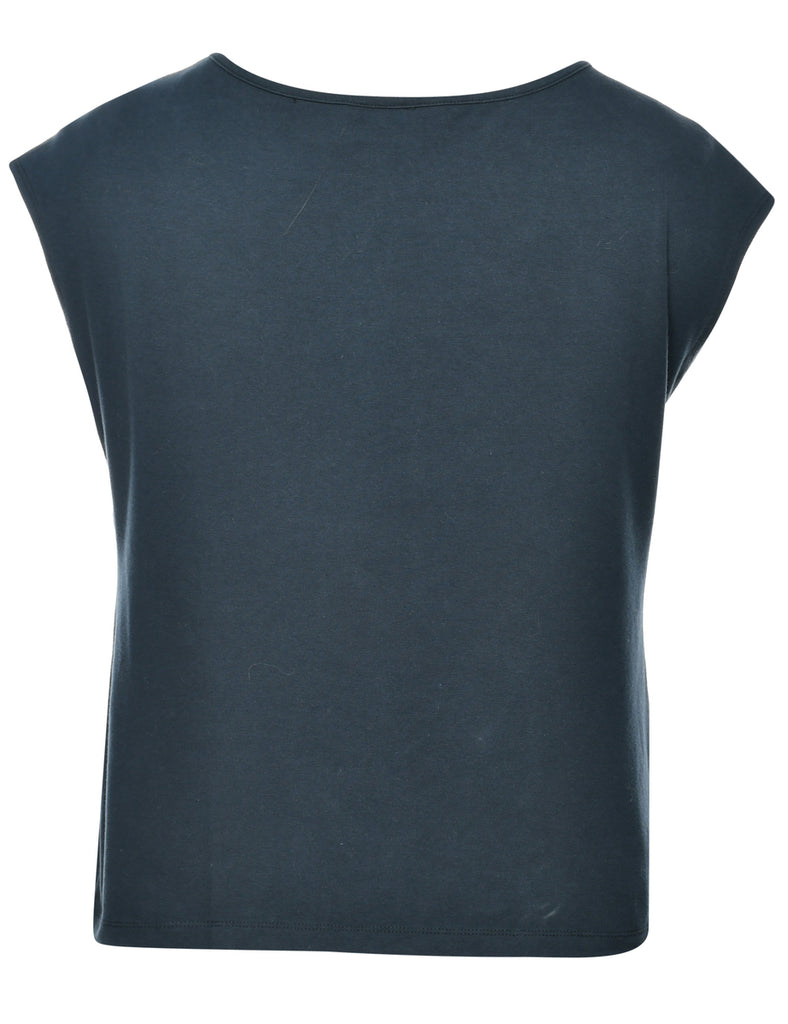 Floral Printed T-shirt - L