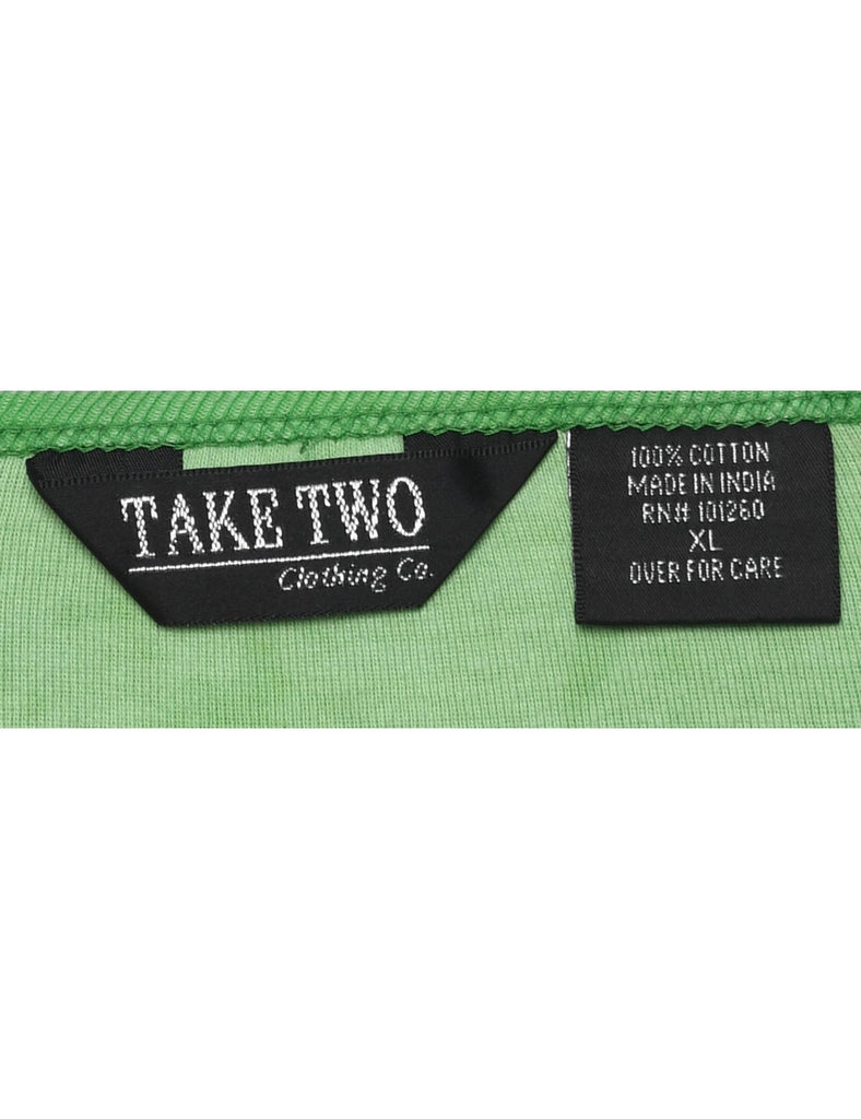 Floral Printed T-shirt - XL