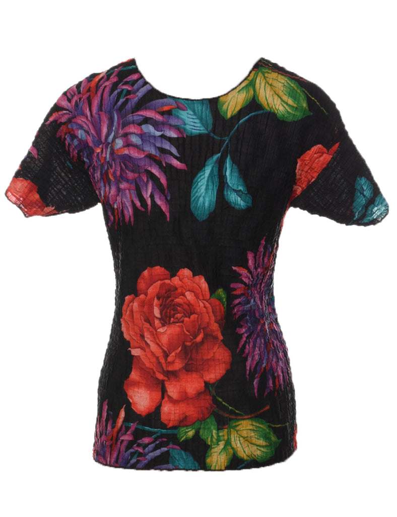 Floral Printed Top - M