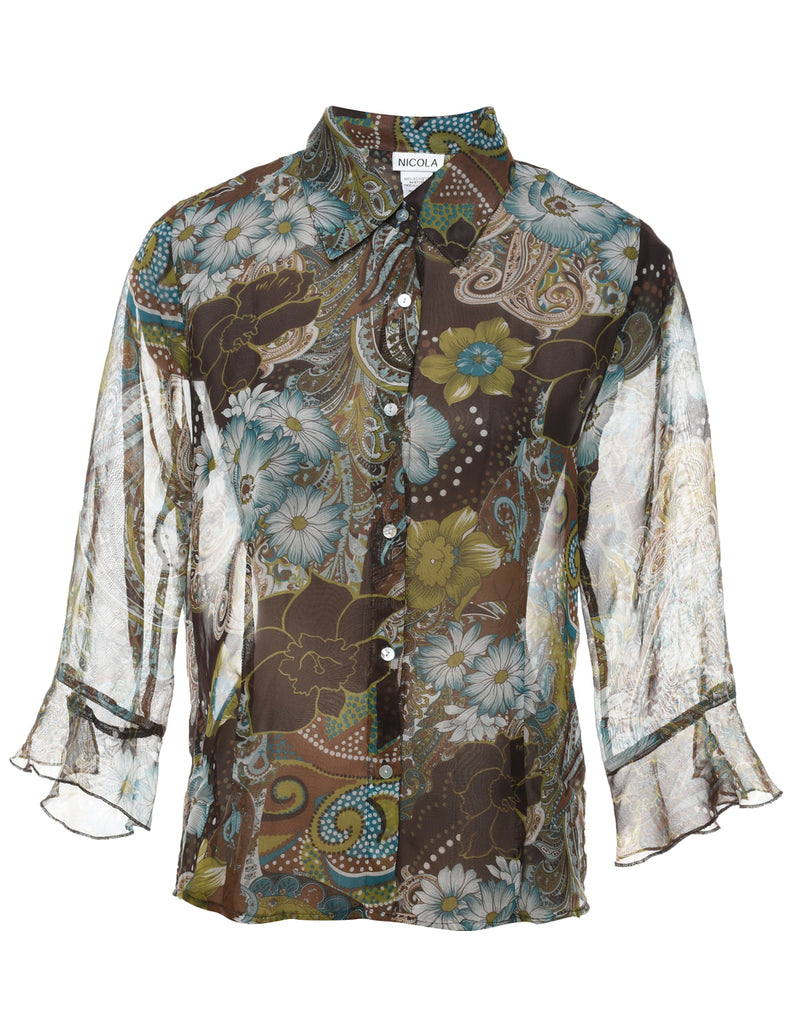 Floral Shirt - S