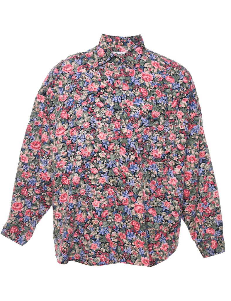 Floral Shirt - L