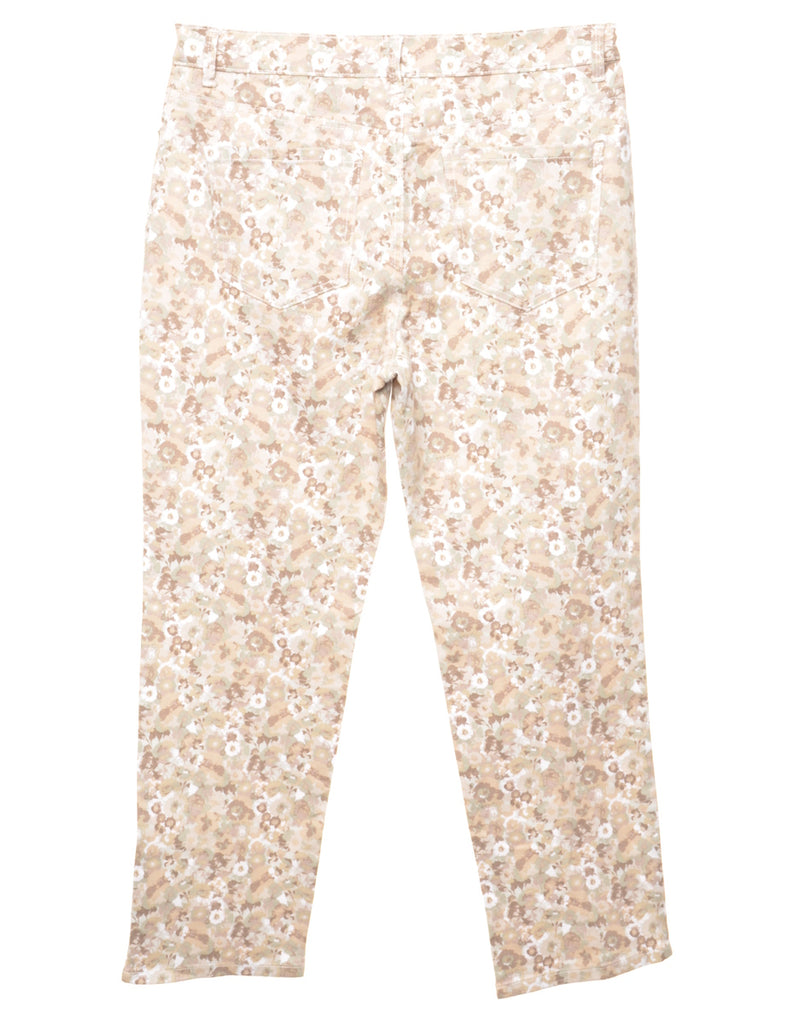 Floral Straight Fit Jeans - W34 L29