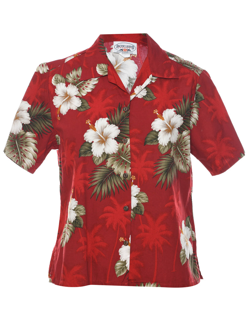 Foliage Hawaiian Shirt - S