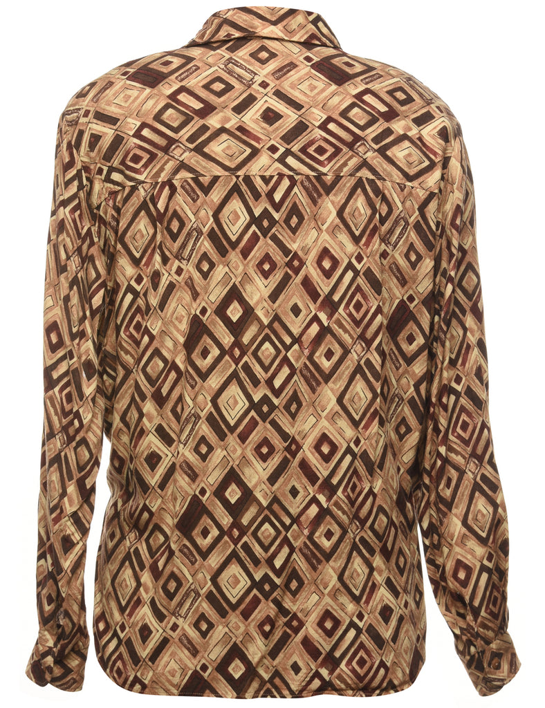 Geometric Blouse - L