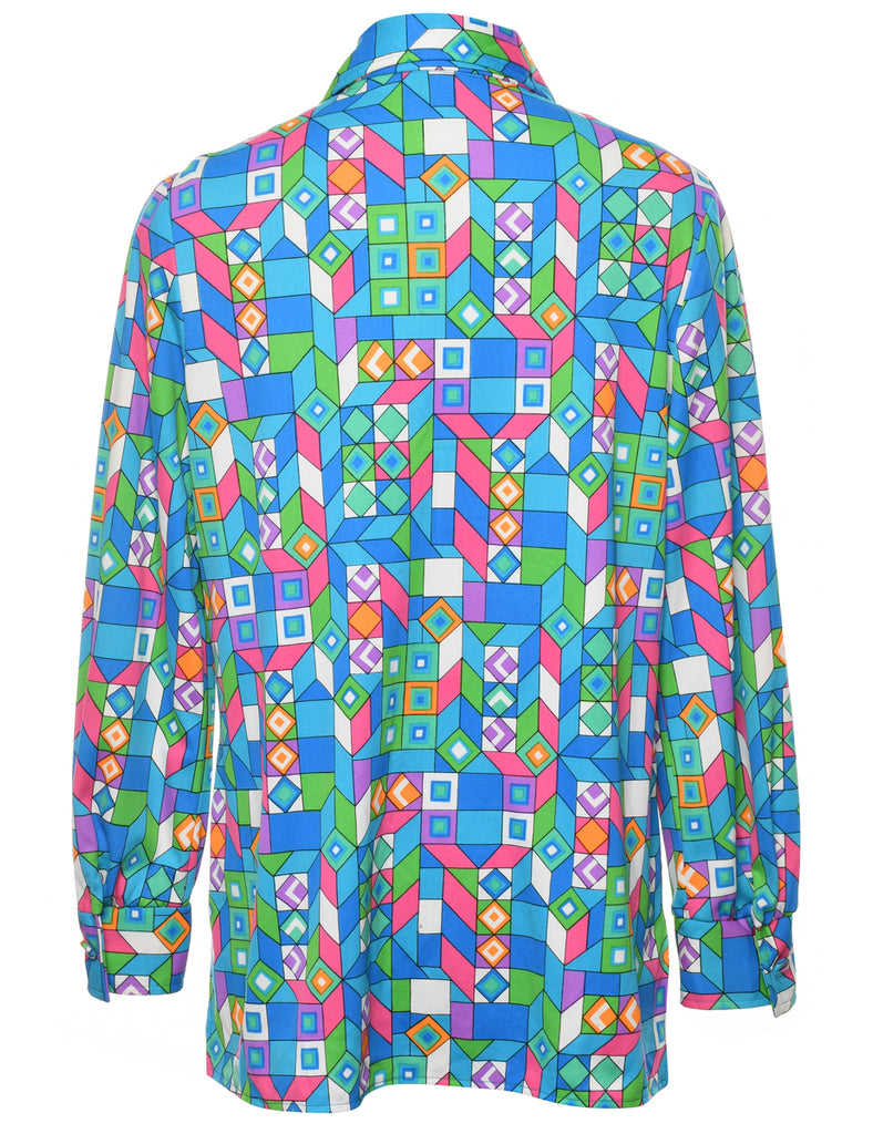 Geometric Blouse - L