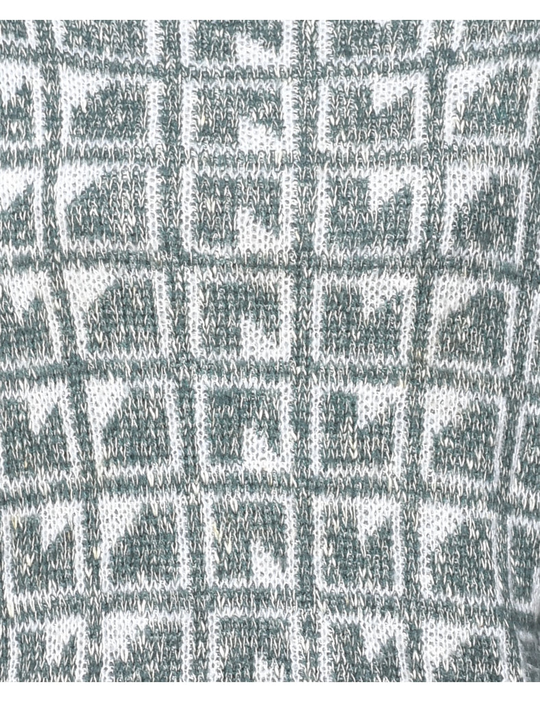 Geometric Pattern Jumper - M