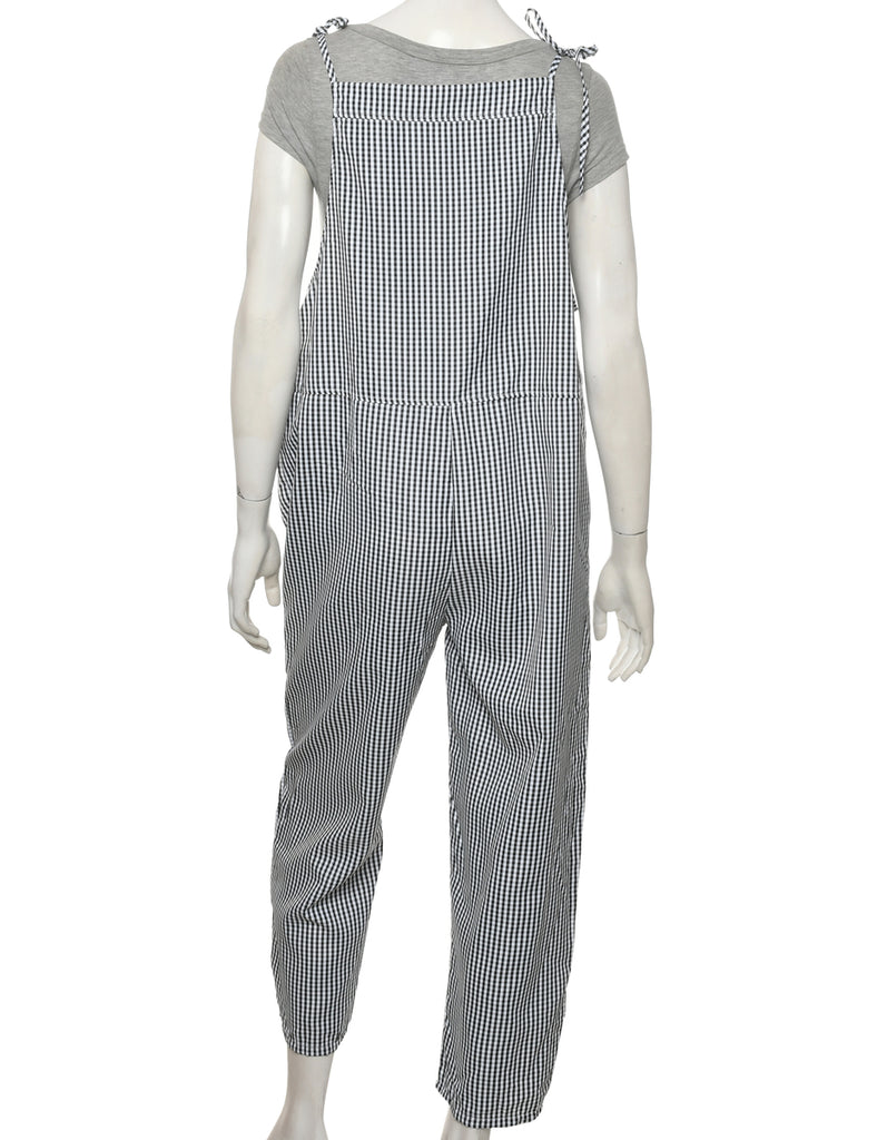 Gingham Jumpsuit - L