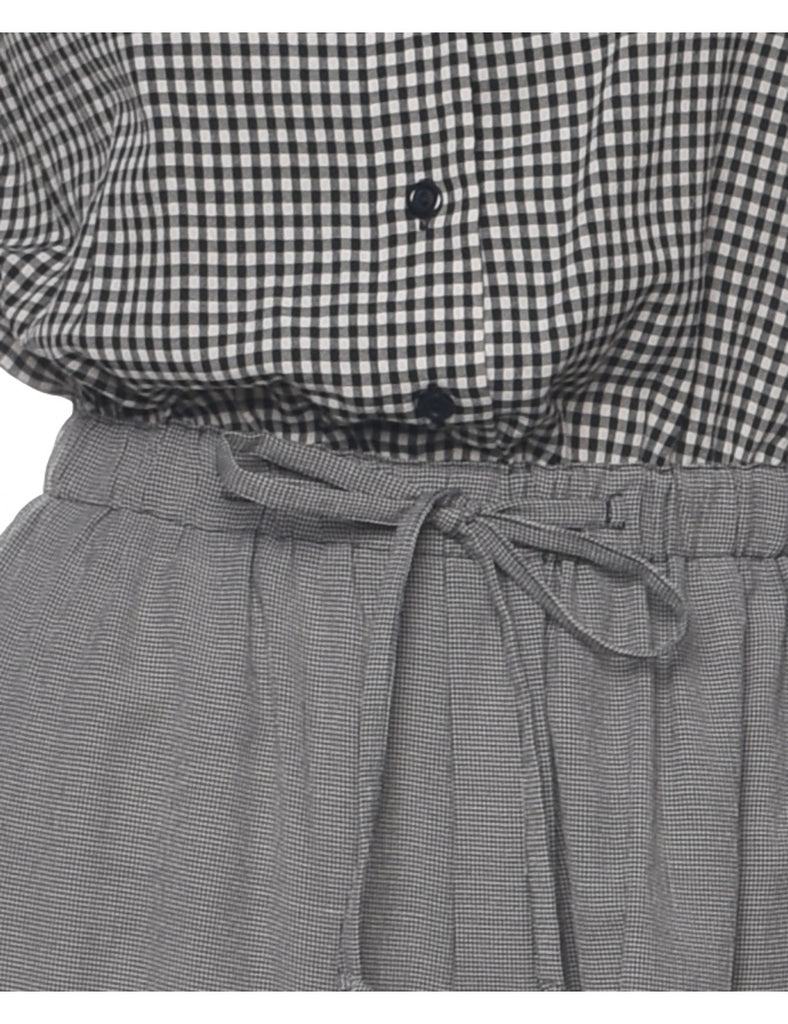 Gingham Jumpsuit - S