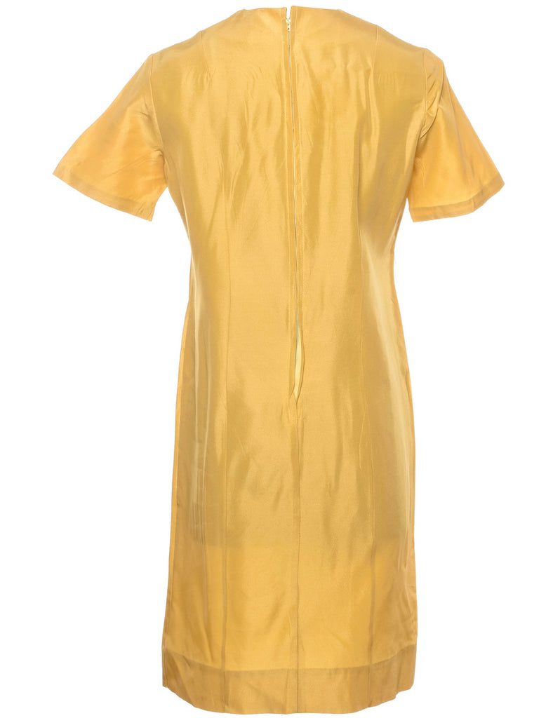 Gold 1960s Dress - M