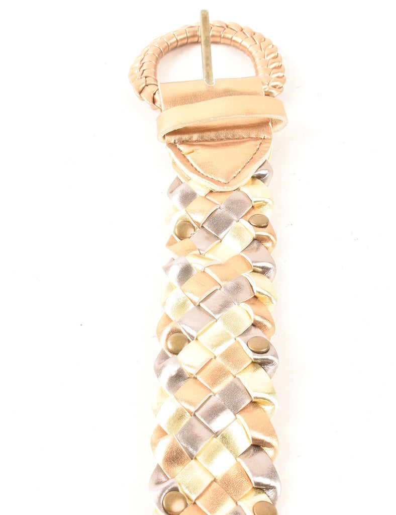 Gold Woven Belt - M