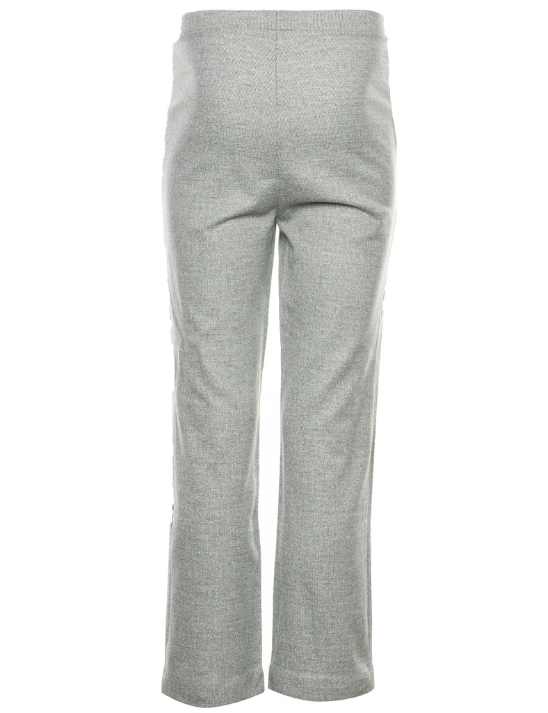 Graff Flared Leg Light Grey Trousers - W27 L29