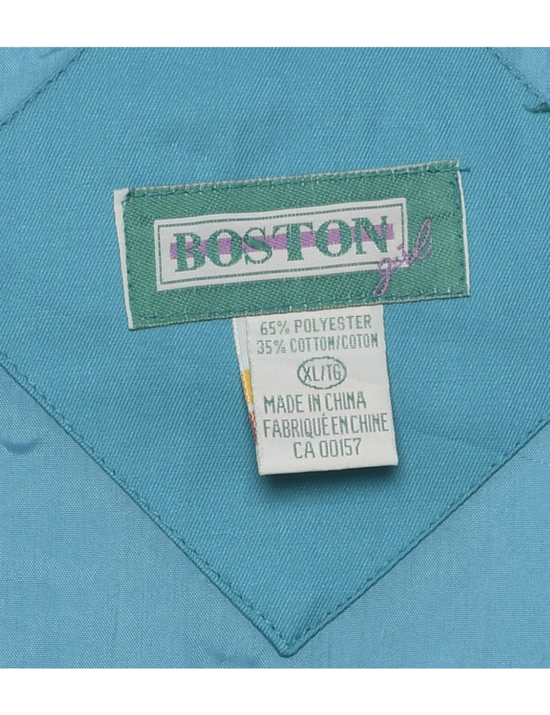 Green Bomber Jacket - XL