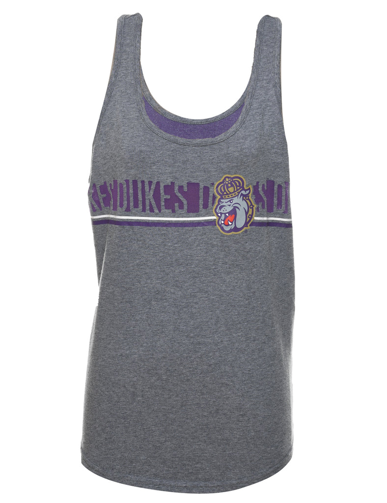 Grey Dukes Print Vest - M