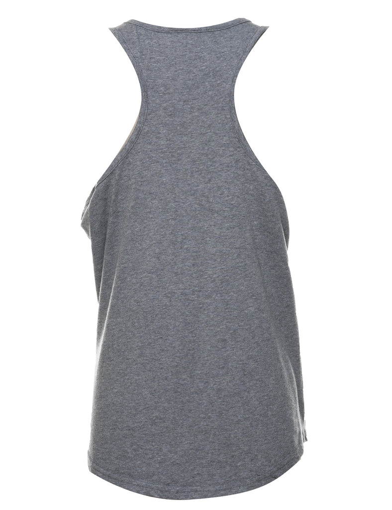 Grey Dukes Print Vest - M
