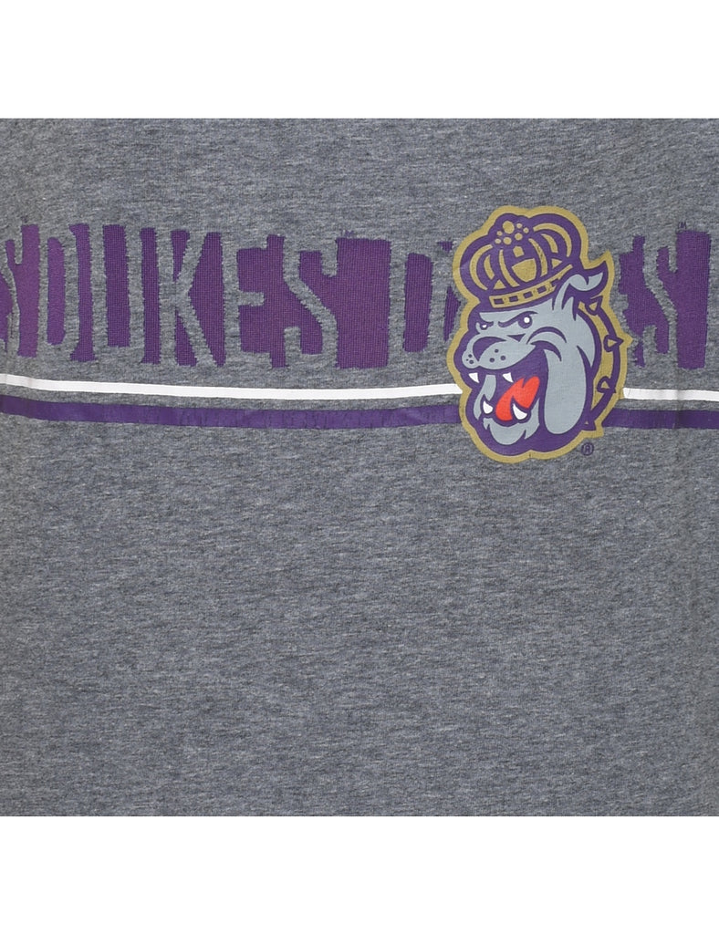 Grey Dukes Print Vest - M