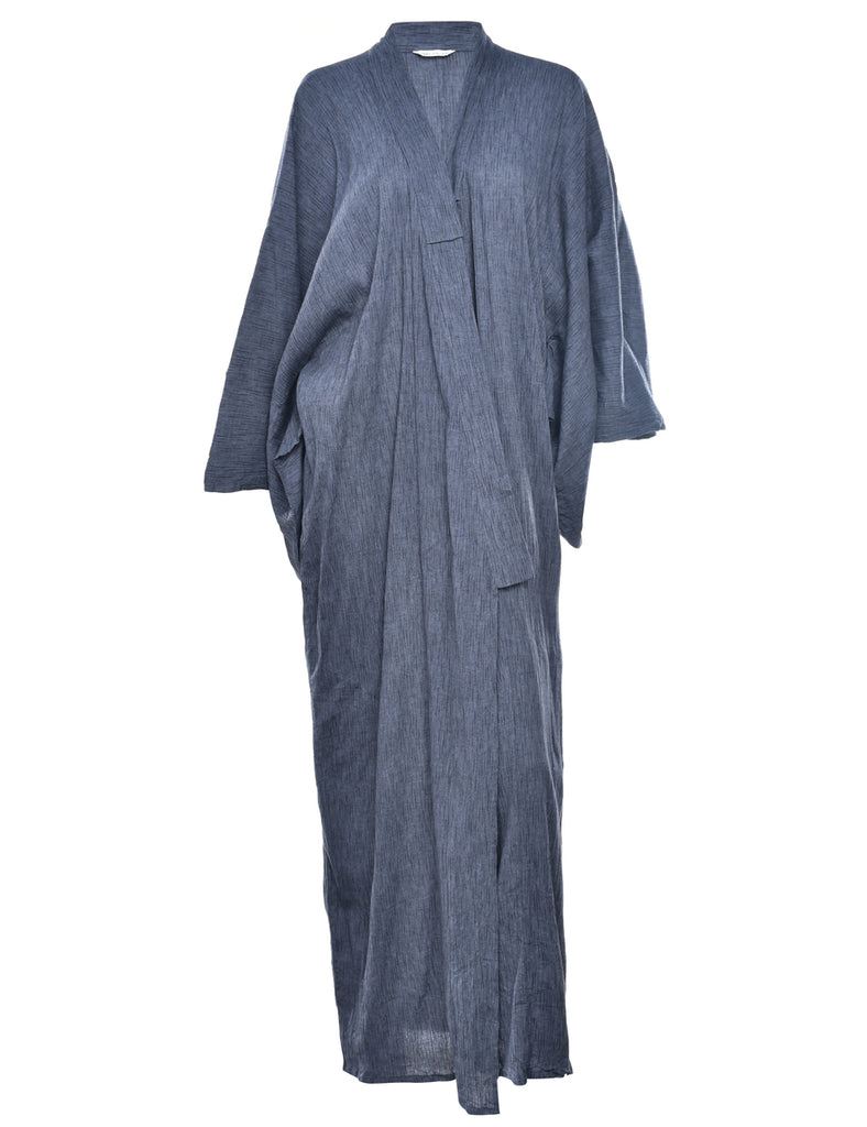 Grey Full Length Kimono - L