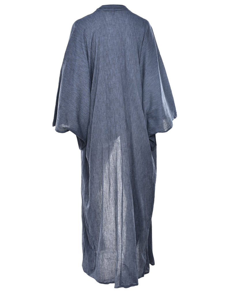 Grey Full Length Kimono - L