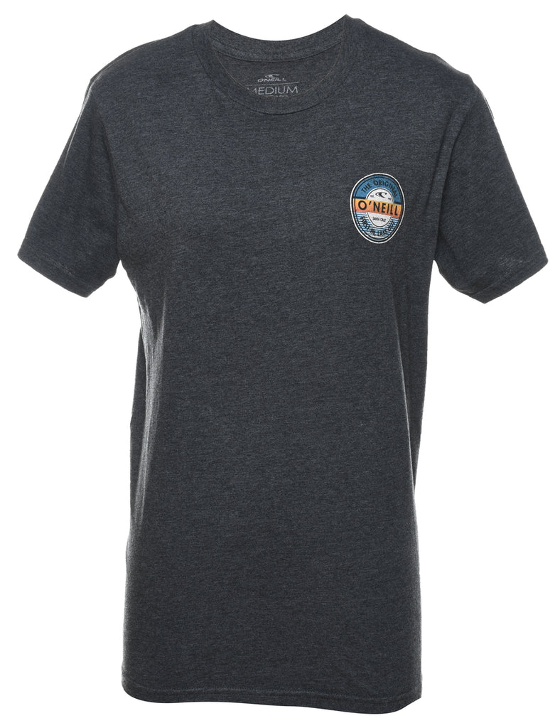 Grey O'Neill Grey Printed T-shirt - M
