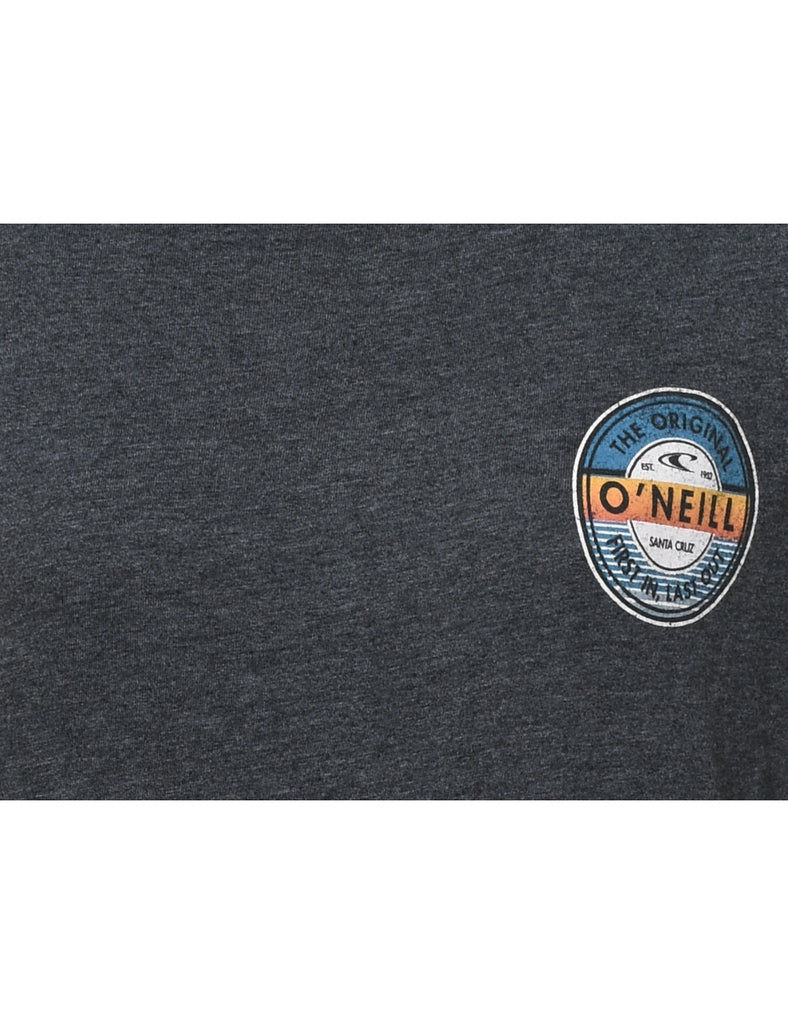 Grey O'Neill Grey Printed T-shirt - M