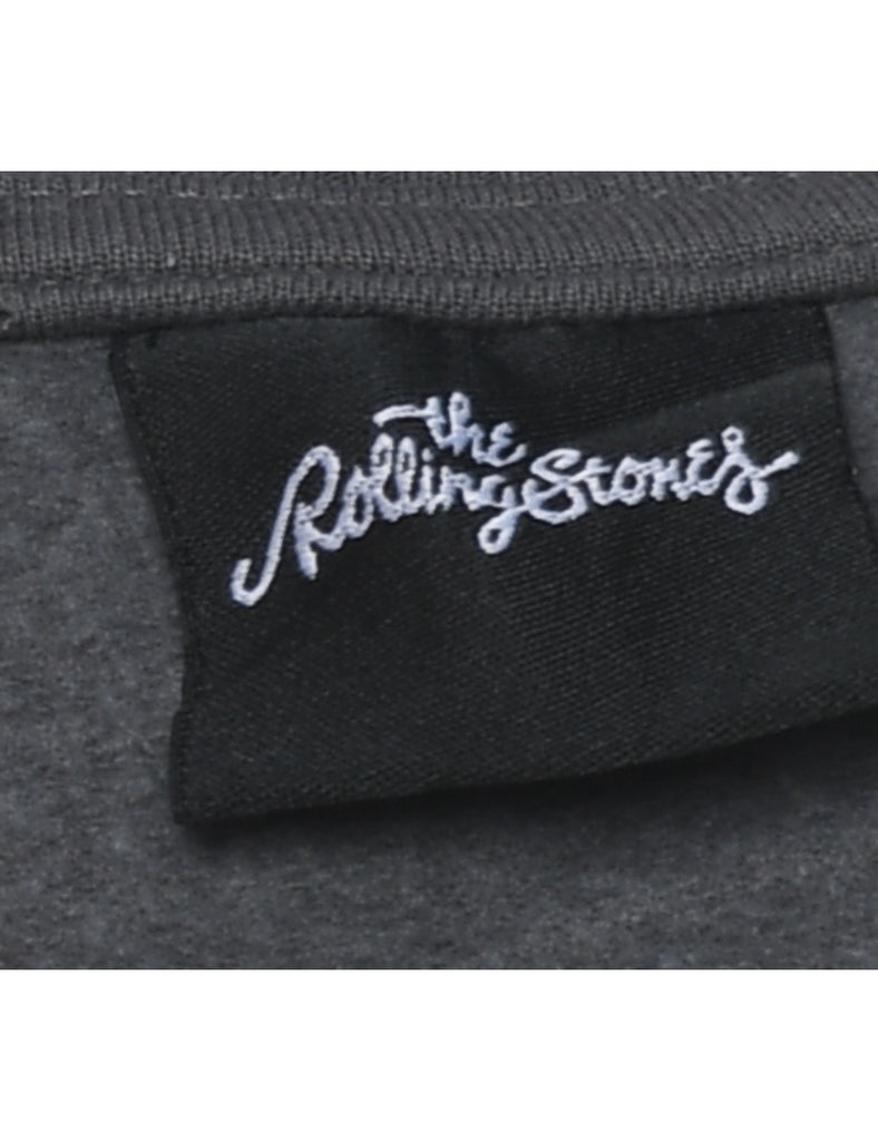 Grey Rolling Stones Printed Sweatshirt - M