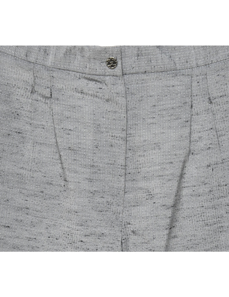 Grey Tapered Trousers - W26 L30